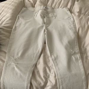 Paige White Maternity Jeans